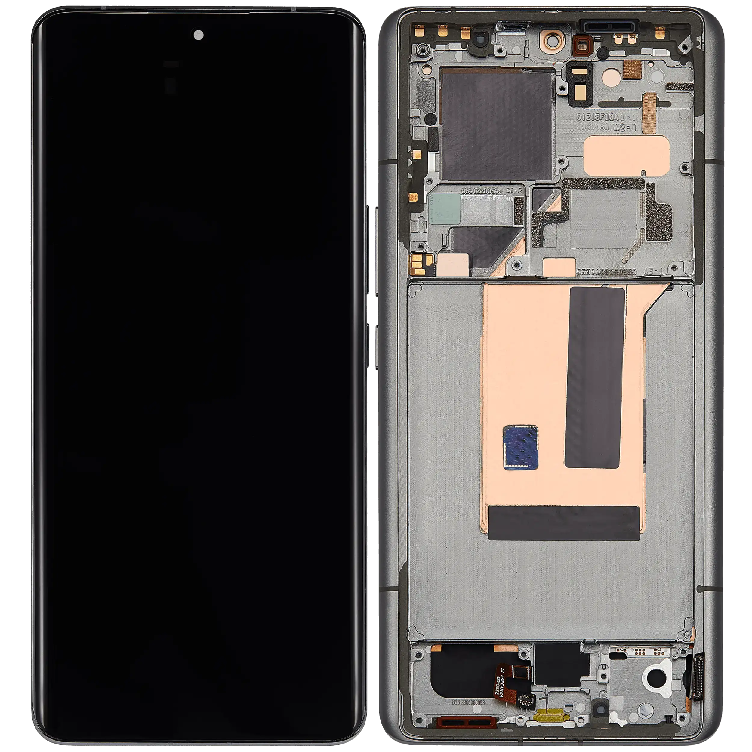 OLED-Display mit Rahmen für Xiaomi 13 Ultra (wiederaufbereitet) (Olive Green)