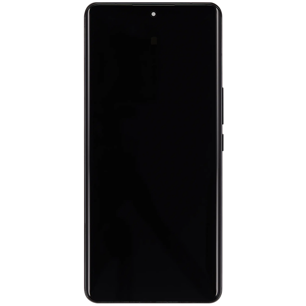 OLED Display with Frame for Xiaomi 12S Ultra (Refurbished) (Black)