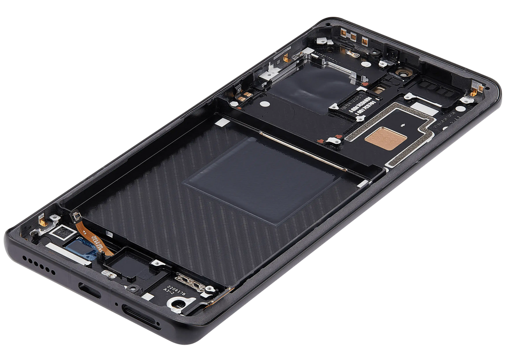 OLED Display with Frame for Xiaomi 12S Ultra (Refurbished) (Black)