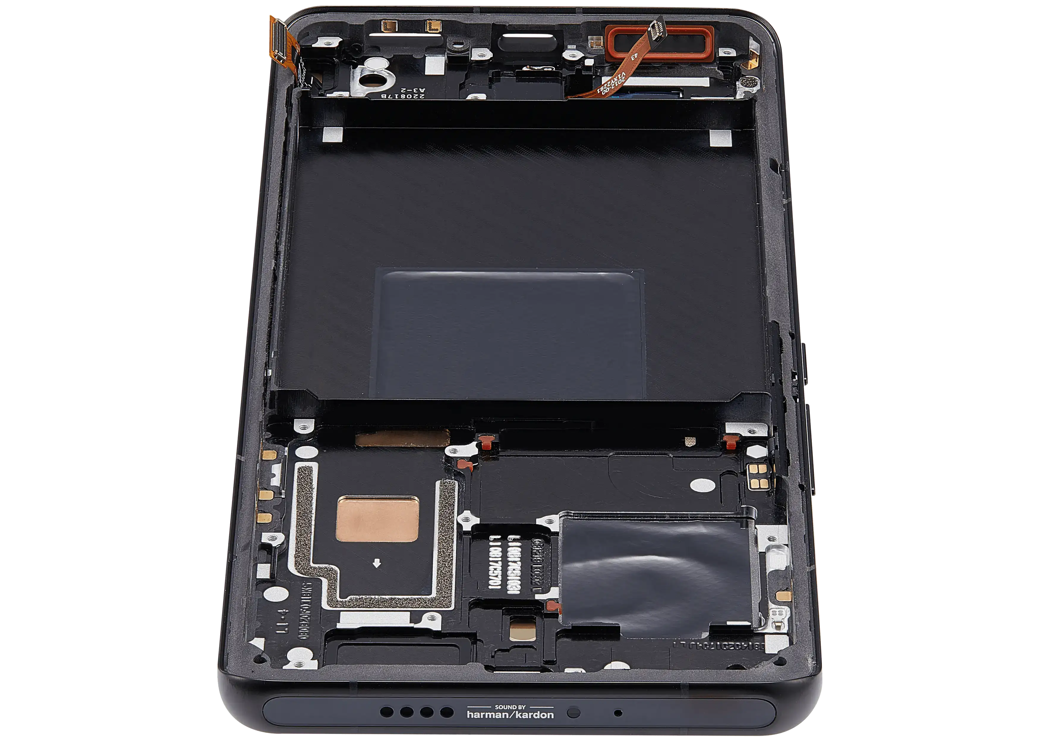 OLED Display with Frame for Xiaomi 12S Ultra (Refurbished) (Black)