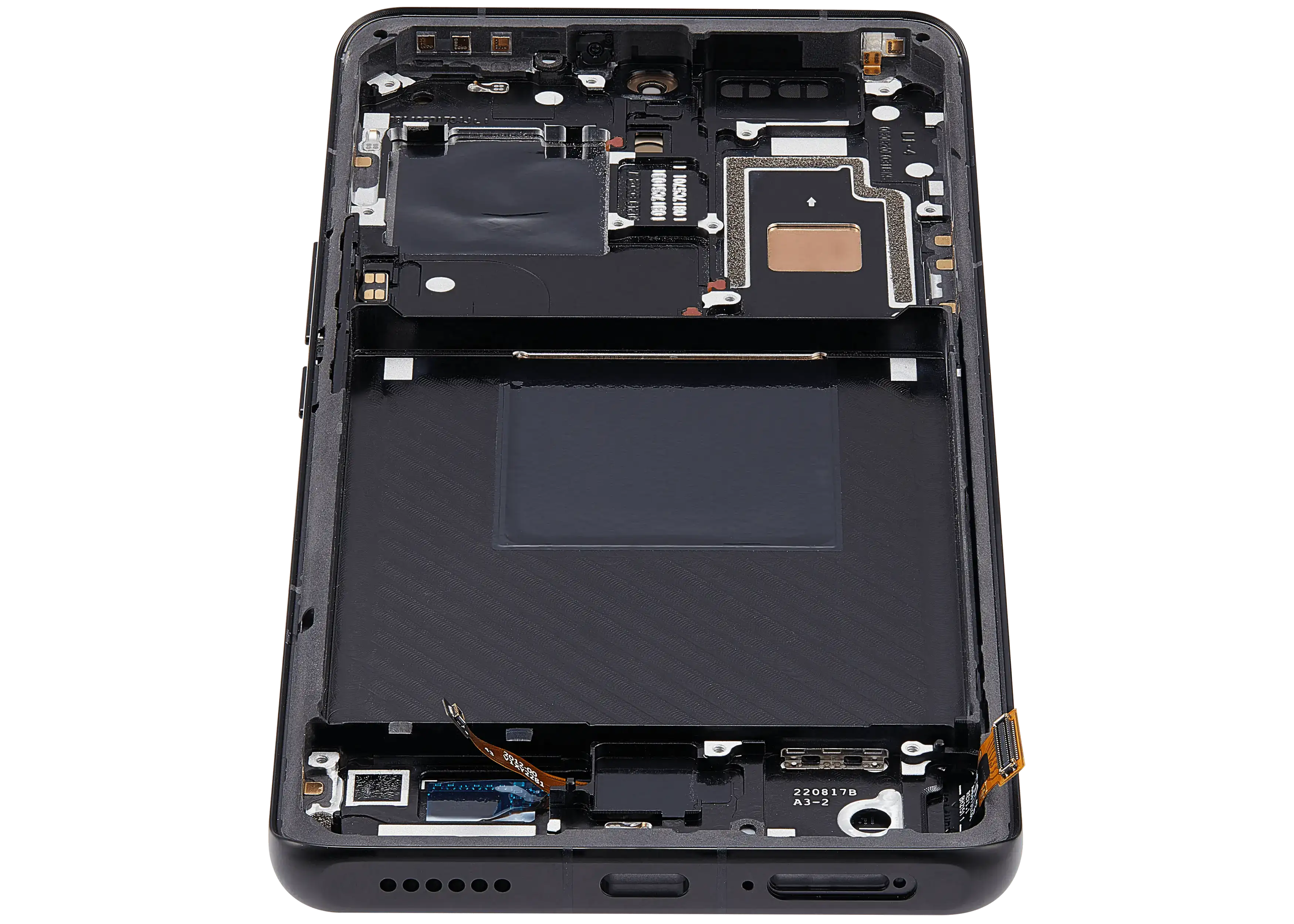 OLED Display with Frame for Xiaomi 12S Ultra (Refurbished) (Black)