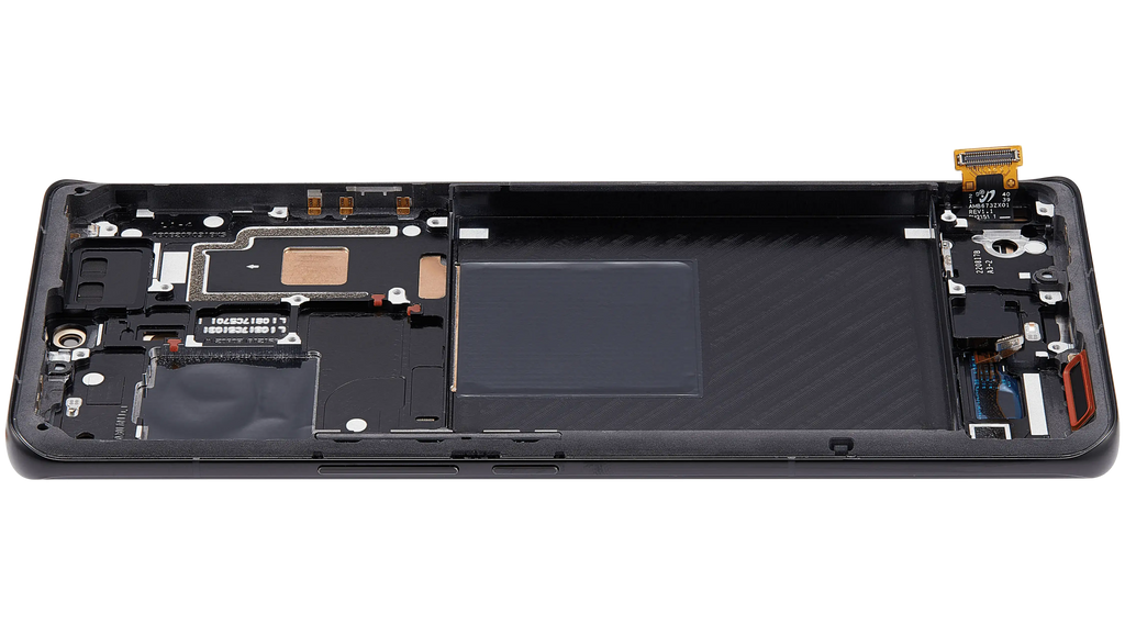 OLED Display with Frame for Xiaomi 12S Ultra (Refurbished) (Black)