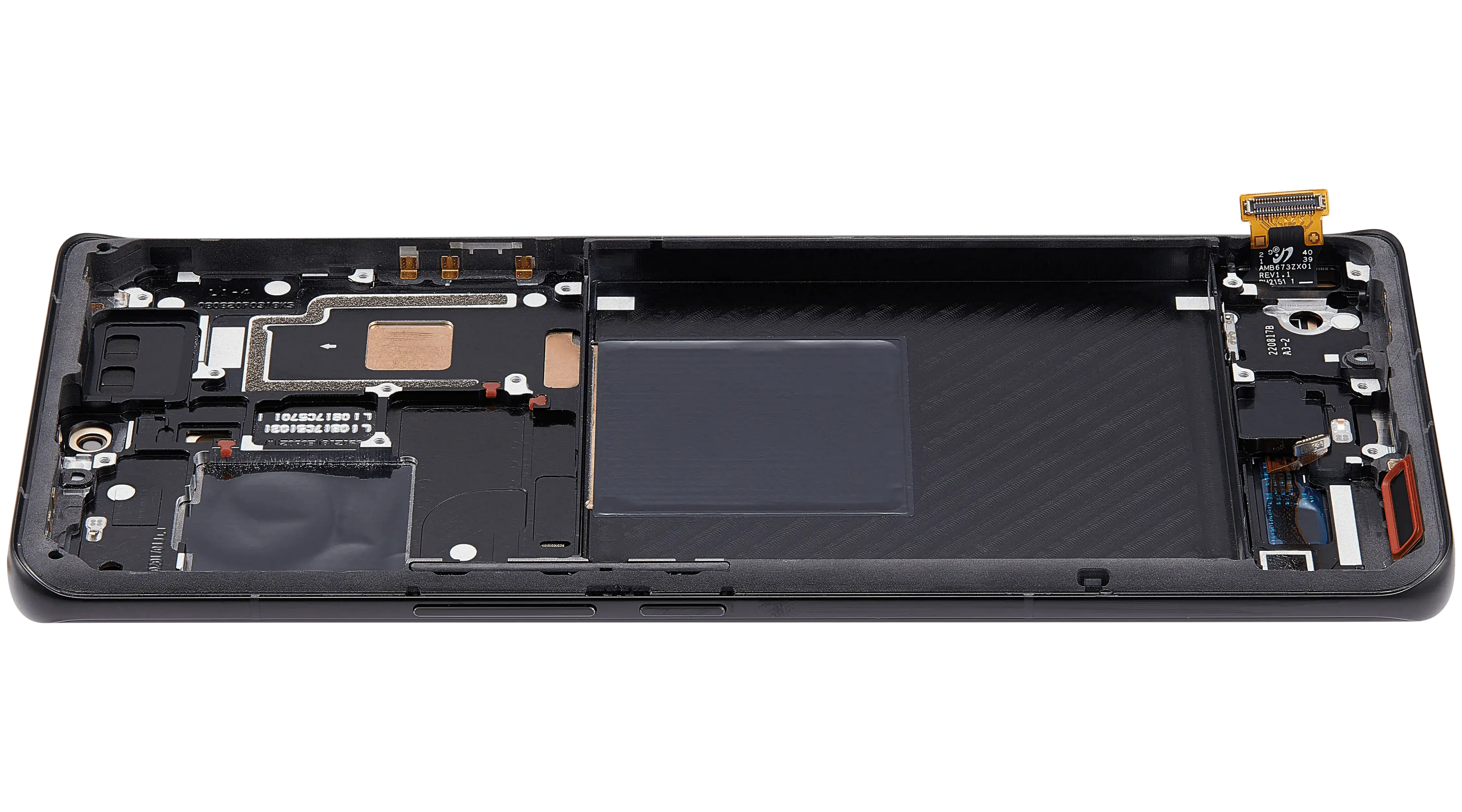 OLED Display with Frame for Xiaomi 12S Ultra (Refurbished) (Black)