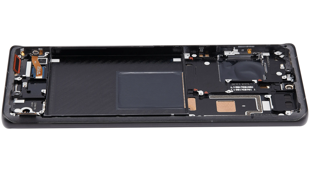OLED Display with Frame for Xiaomi 12S Ultra (Refurbished) (Black)