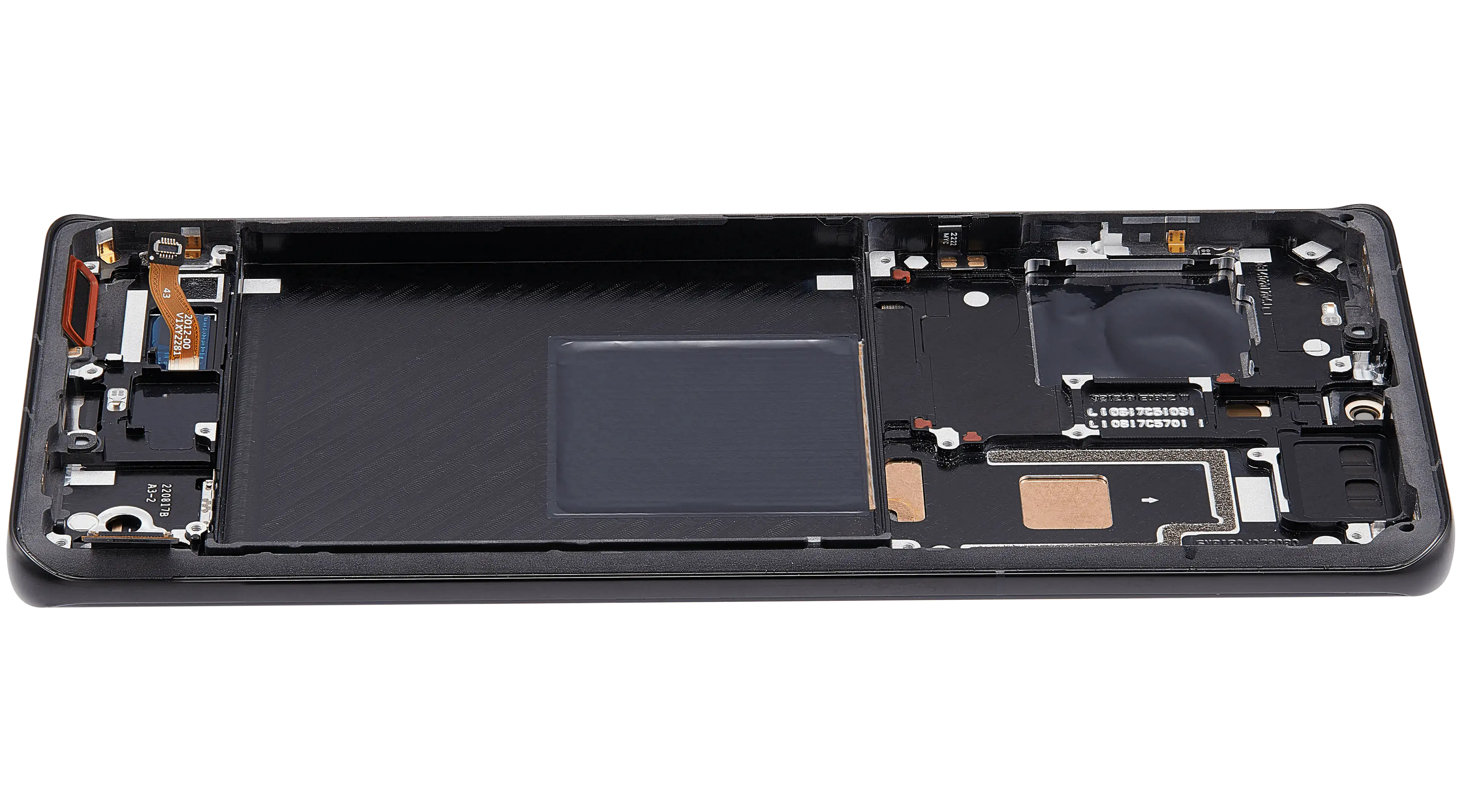 OLED Display with Frame for Xiaomi 12S Ultra (Refurbished) (Black)