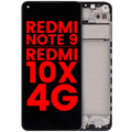 LCD-Display mit Rahmen Xiaomi Redmi Note 9/10x 4G (Aftermarket Plus)