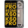 OLED Display with Frame for Xiaomi Poco F5 Pro / Redmi K60 / K60 Pro (Refurbished, Mint)