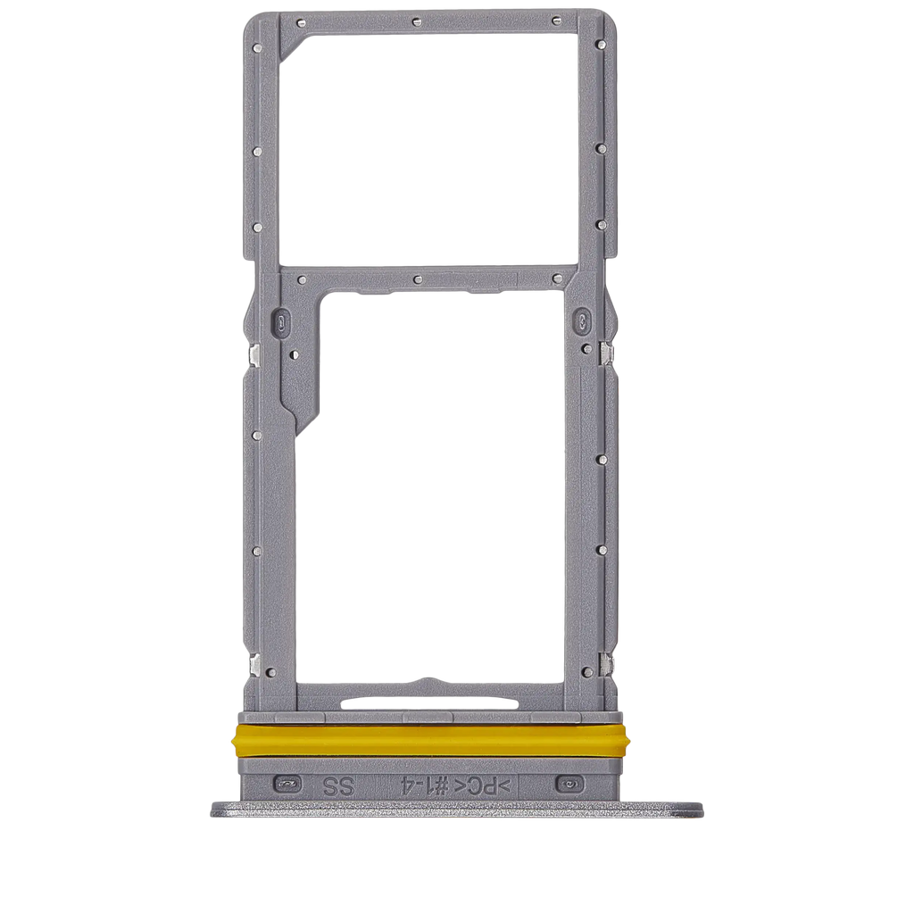 Single Sim Card Tray für Samsung Galaxy A17 4G (A175 / 2025) (Premium) (Grau)