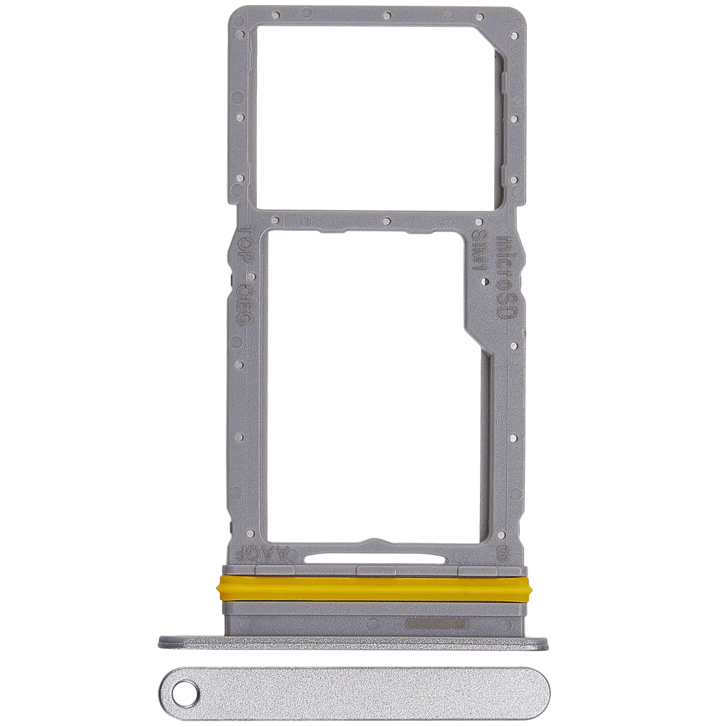 Single Sim Card Tray für Samsung Galaxy A17 4G (A175 / 2025) (Premium) (Grau)