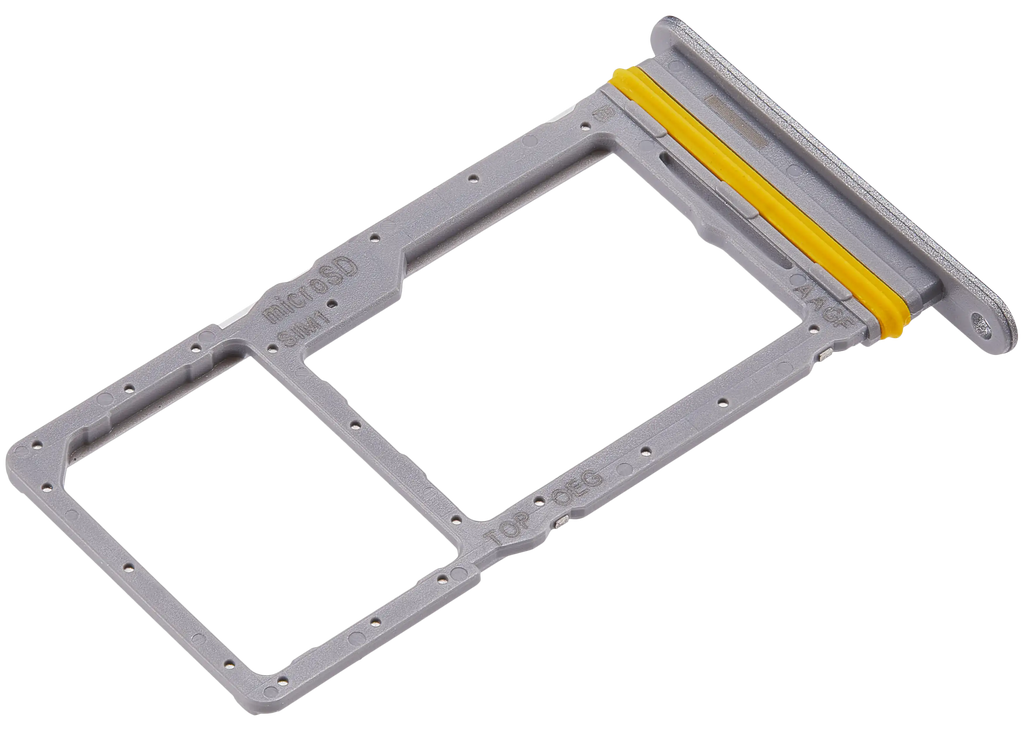 Single Sim Card Tray für Samsung Galaxy A17 4G (A175 / 2025) (Premium) (Grau)