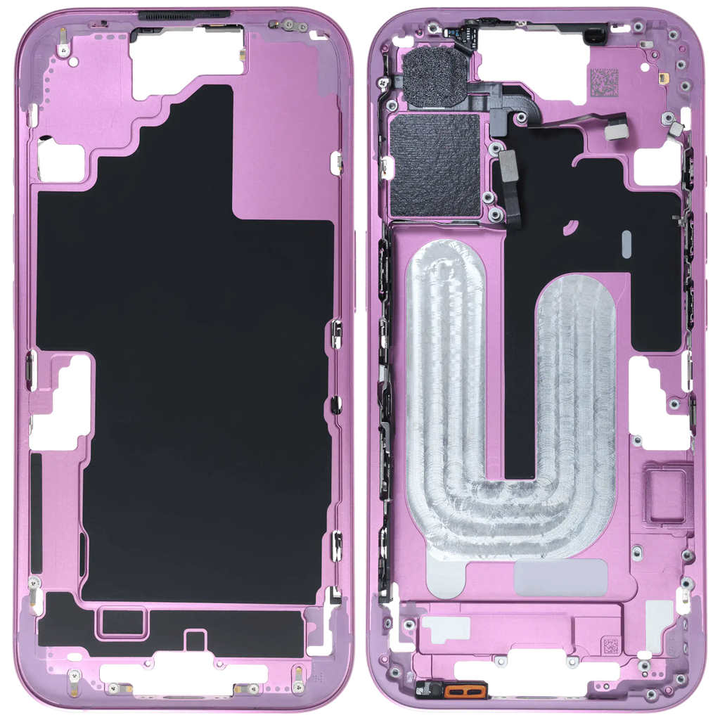 Original Apple-Ausbau B gebraucht – iPhone 16 EU / Global Version Rahmen Rosa