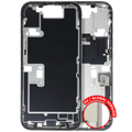 Midframe/Frame with Small Parts for iPhone 16 Pro (EU/Global Version) (Used OEM Pull, Quality B) (Natural Titanium)