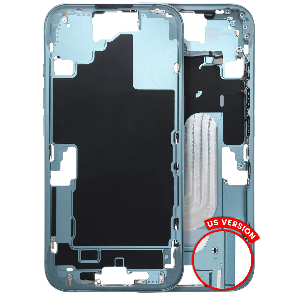 Original Apple-Ausbau C gebraucht – iPhone 16 US Version Rahmen Teal