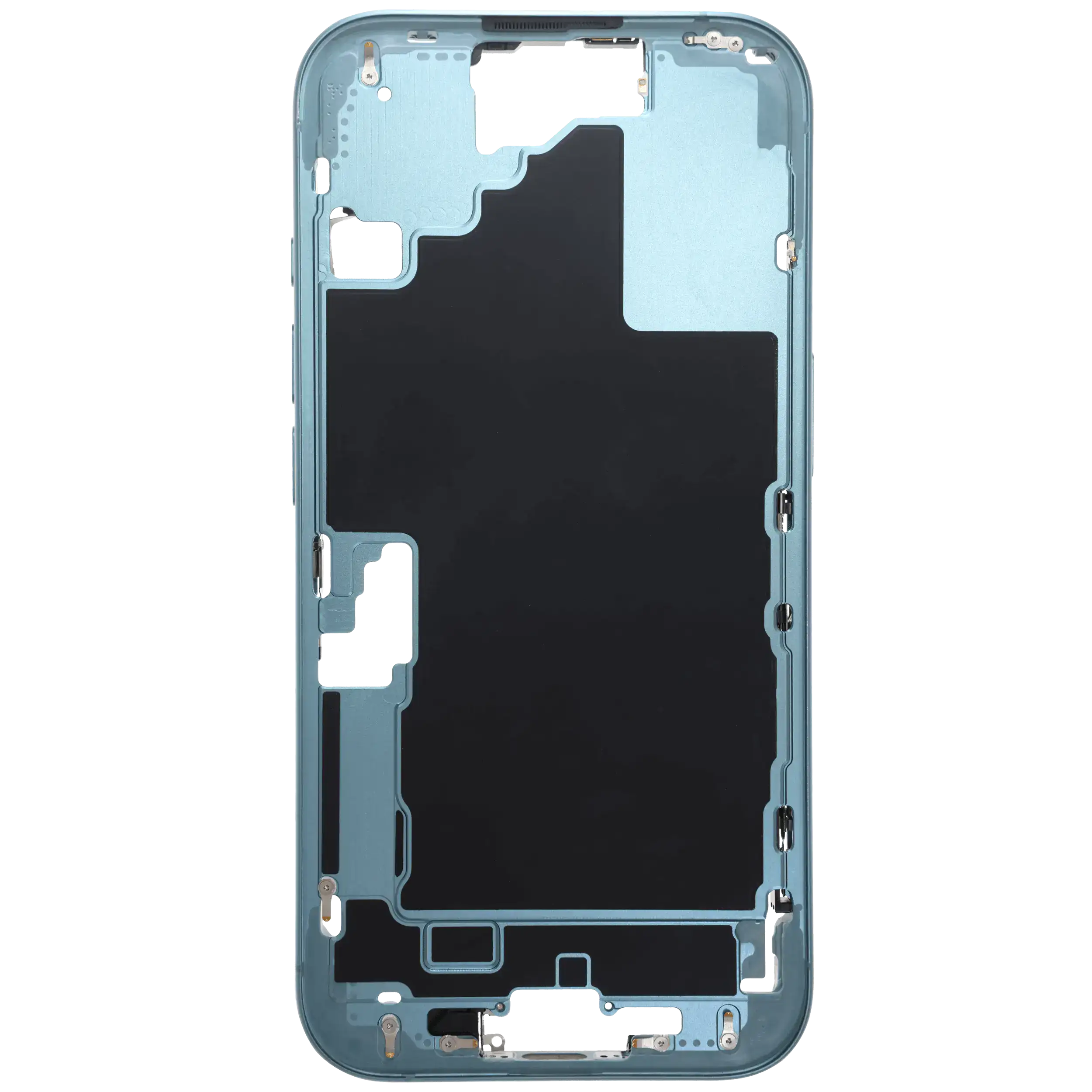Original Apple-Ausbau C gebraucht – iPhone 16 US Version Rahmen Teal