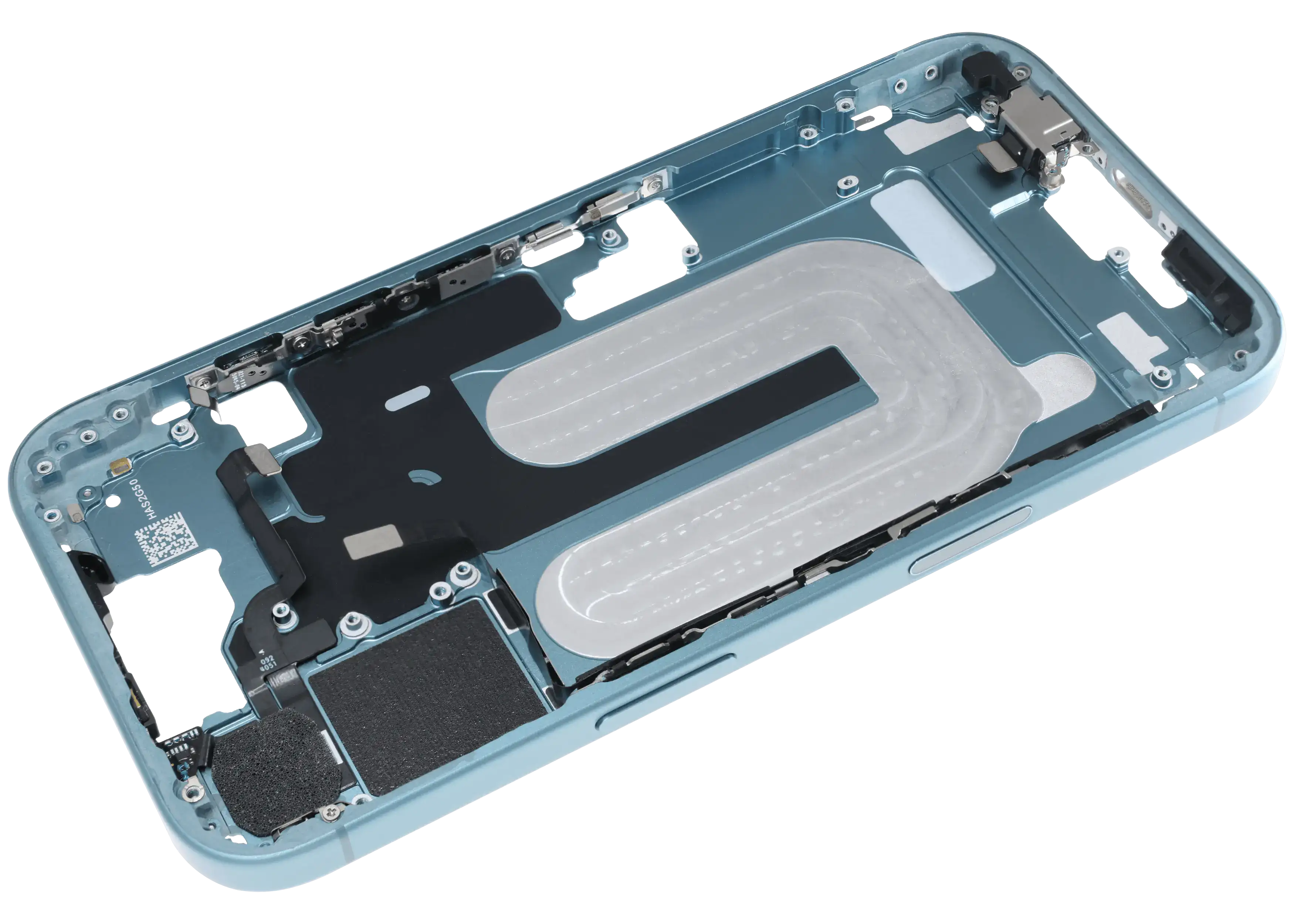 Original Apple-Ausbau C gebraucht – iPhone 16 US Version Rahmen Teal