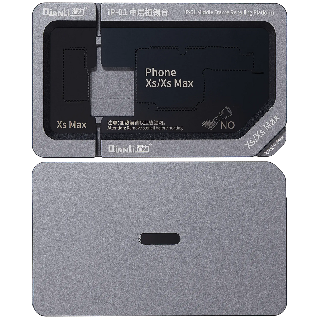Qianli Metall-Midframe-Reballing-Plattform iPhone X/XS/XS Max