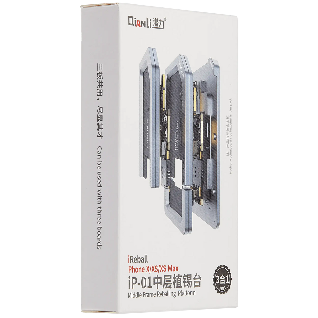 Qianli Metall-Midframe-Reballing-Plattform iPhone X/XS/XS Max