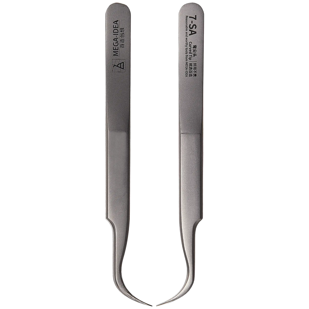 Pinzette (7-SA Curved Tip) (Qianli / Mega-IDEA)