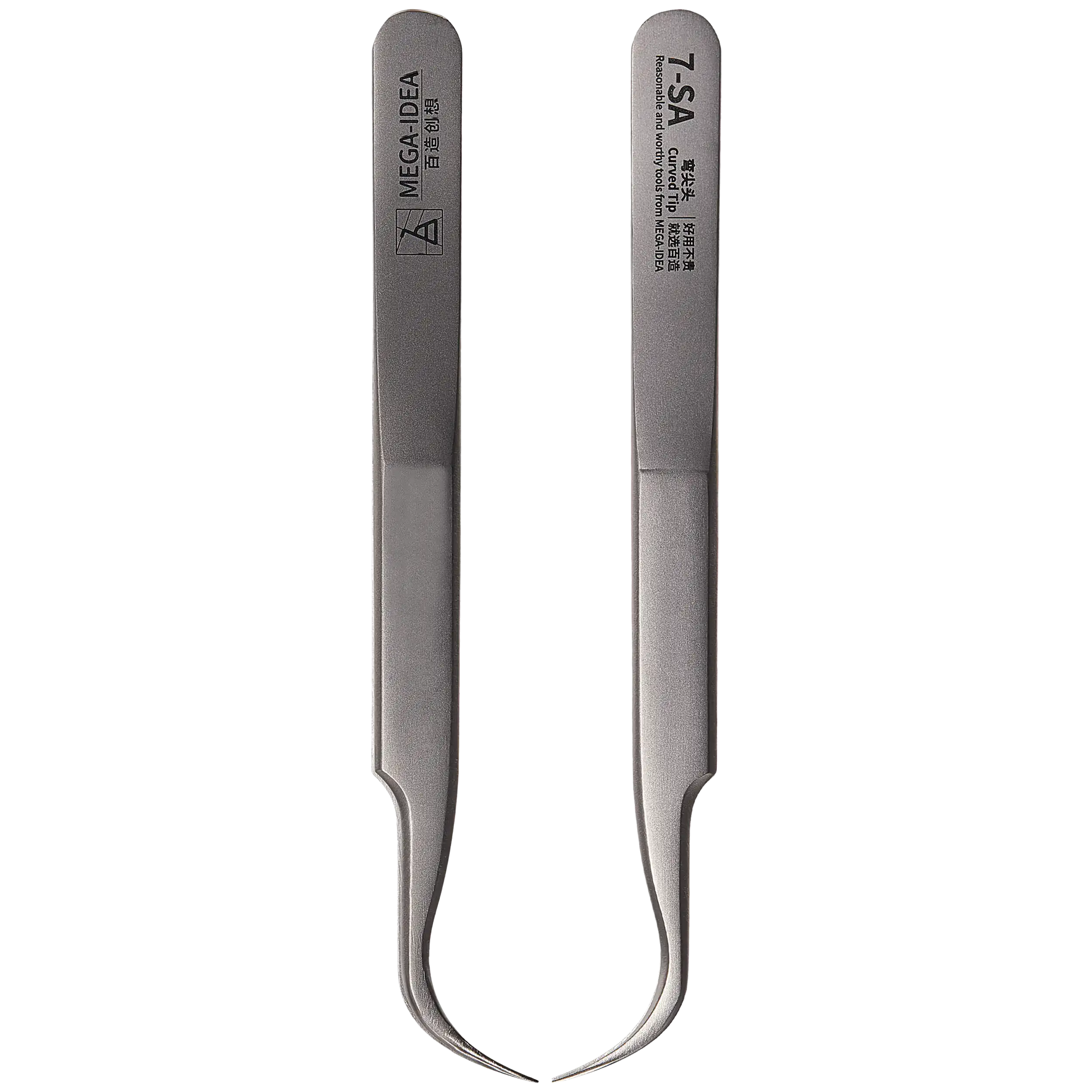 Pinzette (7-SA Curved Tip) (Qianli / Mega-IDEA)