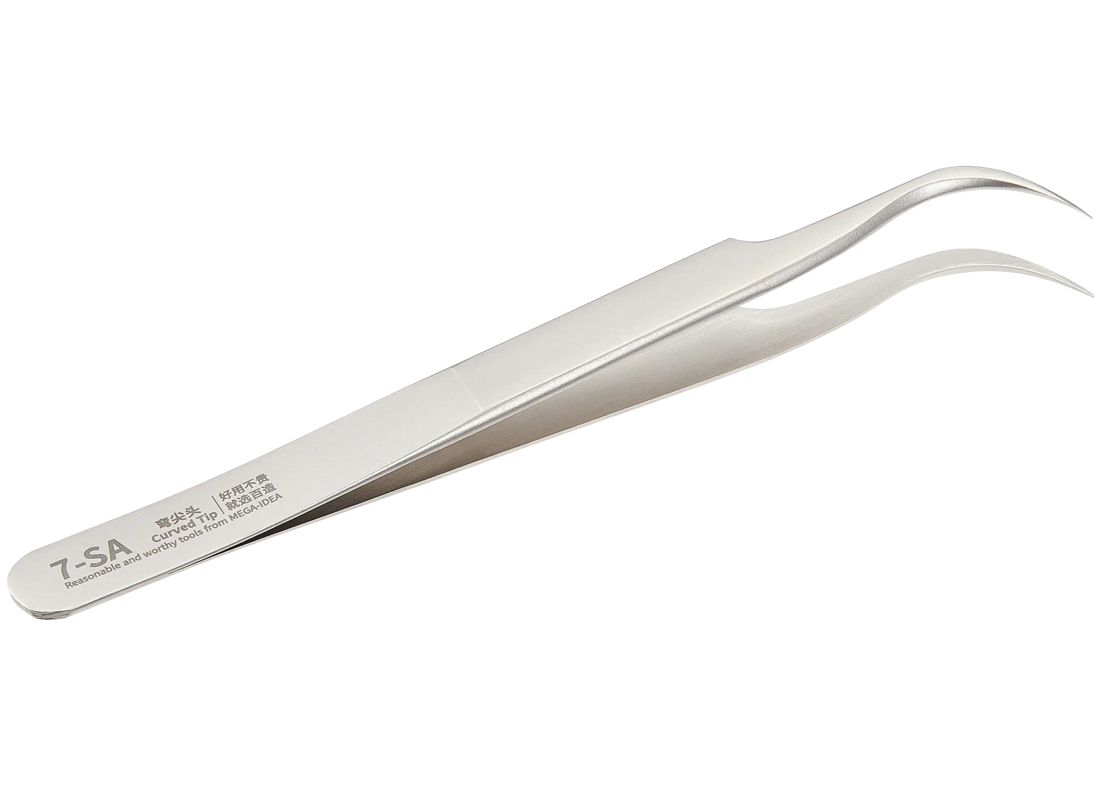 Pinzette (7-SA Curved Tip) (Qianli / Mega-IDEA)