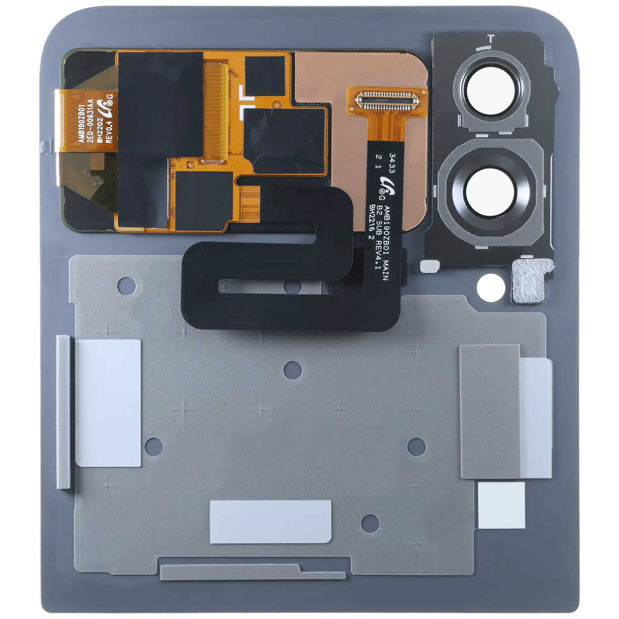 Original OEM-Ausbau Qualität A (gebraucht) – Samsung Galaxy Z Flip 4 5G Outer