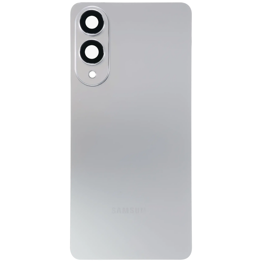 Backcover mit Kameralinse für Samsung Galaxy S25 Edge Service Pack Titan Silber