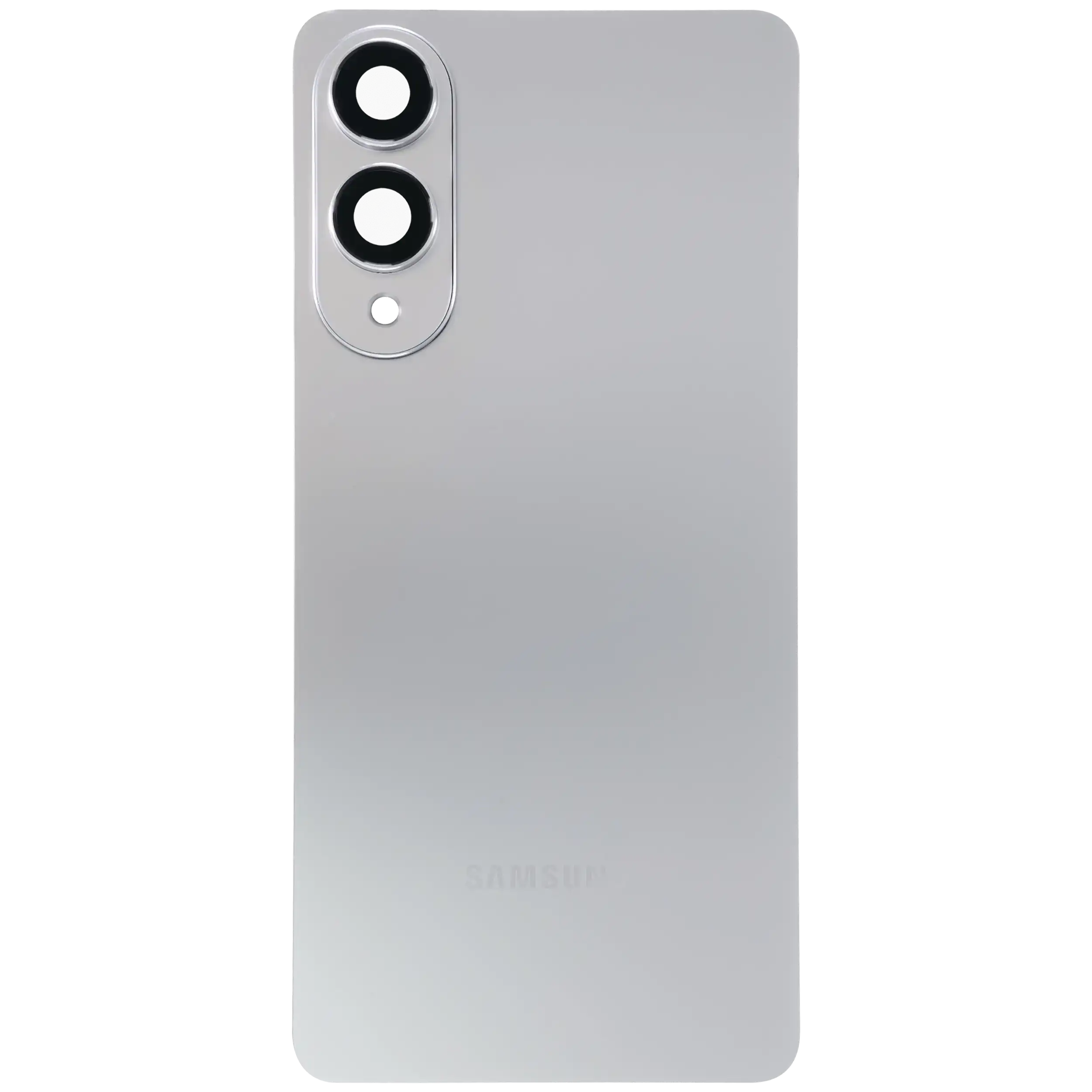 Backcover mit Kameralinse für Samsung Galaxy S25 Edge Service Pack Titan Silber