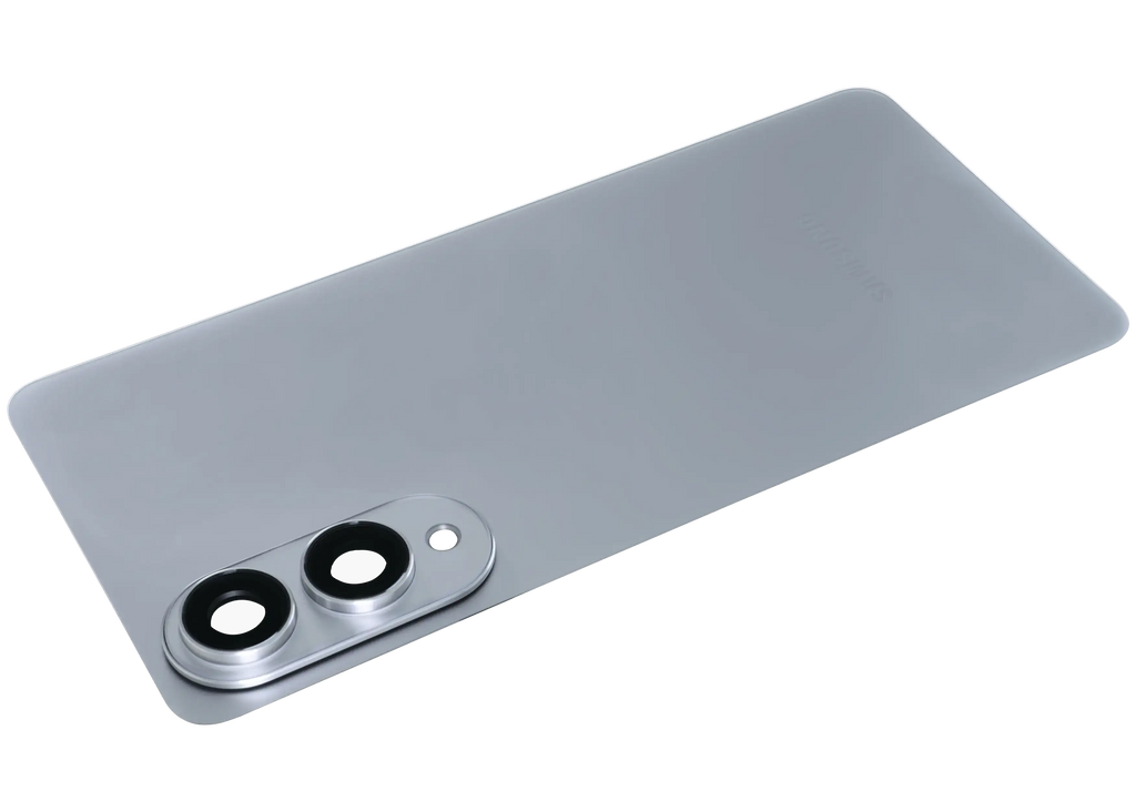 Backcover mit Kameralinse für Samsung Galaxy S25 Edge Service Pack Titan Silber
