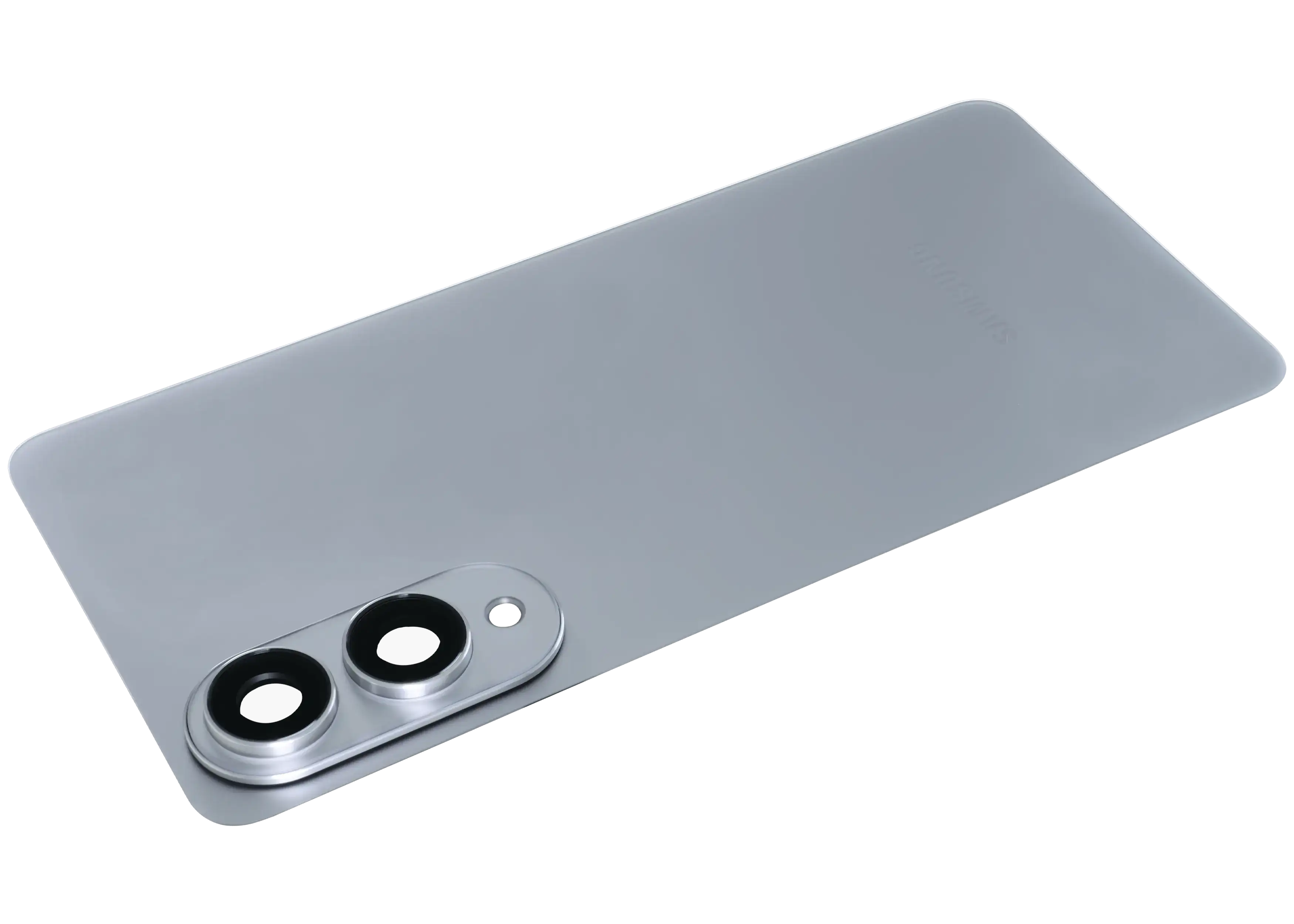 Backcover mit Kameralinse für Samsung Galaxy S25 Edge Service Pack Titan Silber