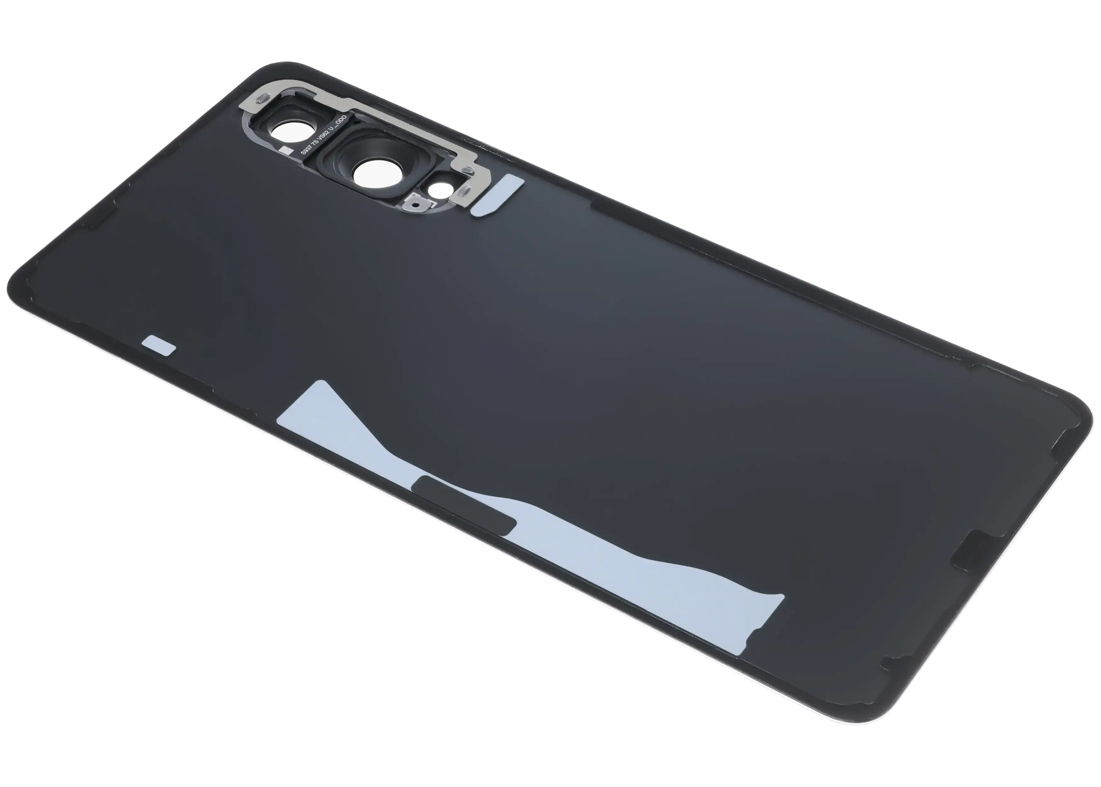 Backcover mit Kameralinse für Samsung Galaxy S25 Edge Service Pack Titan Silber