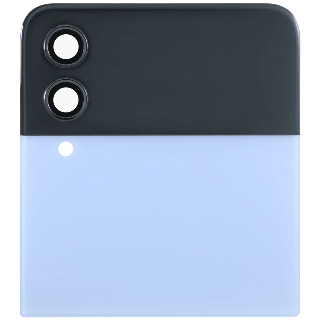 Outer OLED-Display für Samsung Galaxy Z Flip 3 5G (gebrauchter OEM-Ausbau, Qualität B/C) (Blau)