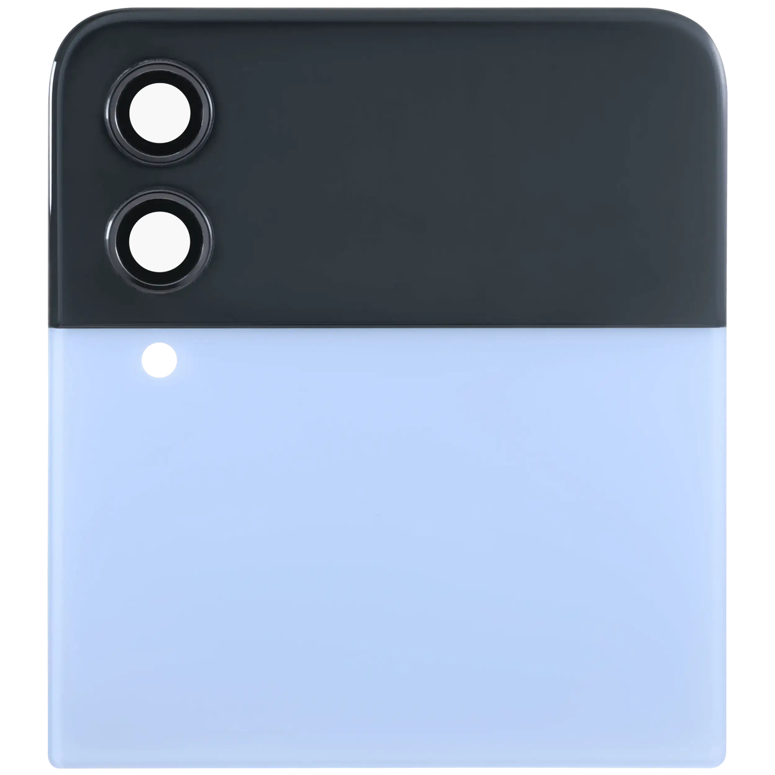 Outer OLED-Display für Samsung Galaxy Z Flip 3 5G (gebrauchter OEM-Ausbau, Qualität B/C) (Blau)