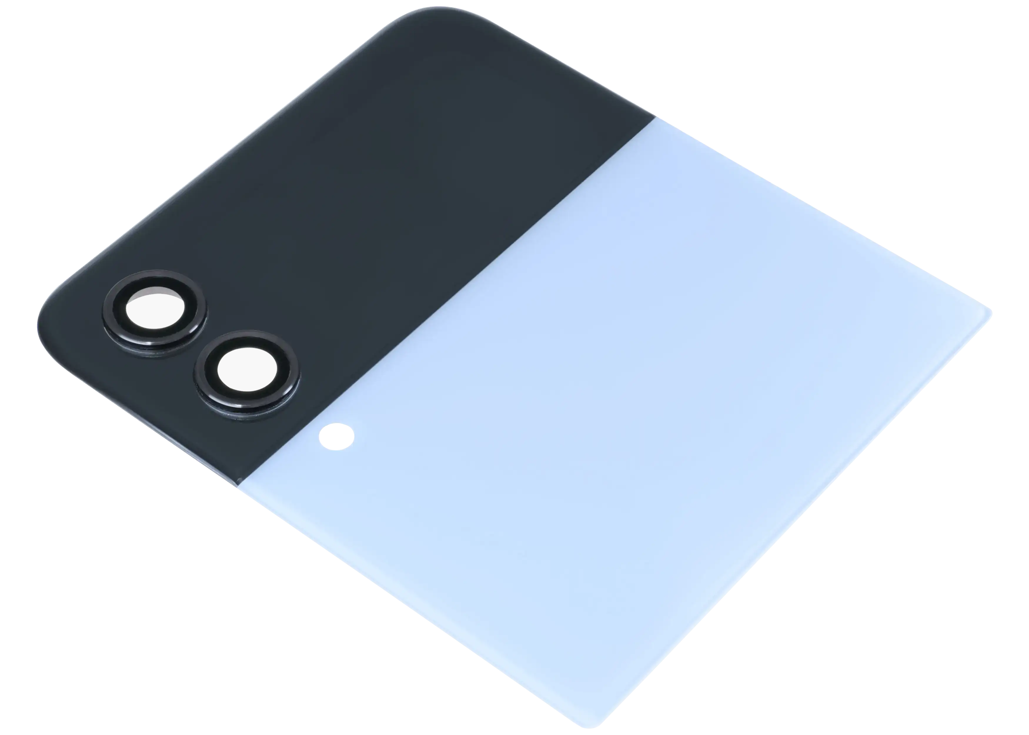Outer OLED-Display für Samsung Galaxy Z Flip 3 5G (gebrauchter OEM-Ausbau, Qualität B/C) (Blau)