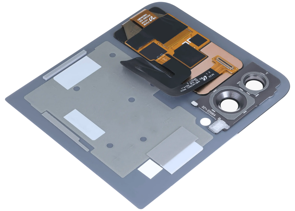 Outer OLED-Display für Samsung Galaxy Z Flip 3 5G (gebrauchter OEM-Ausbau, Qualität B/C) (Blau)