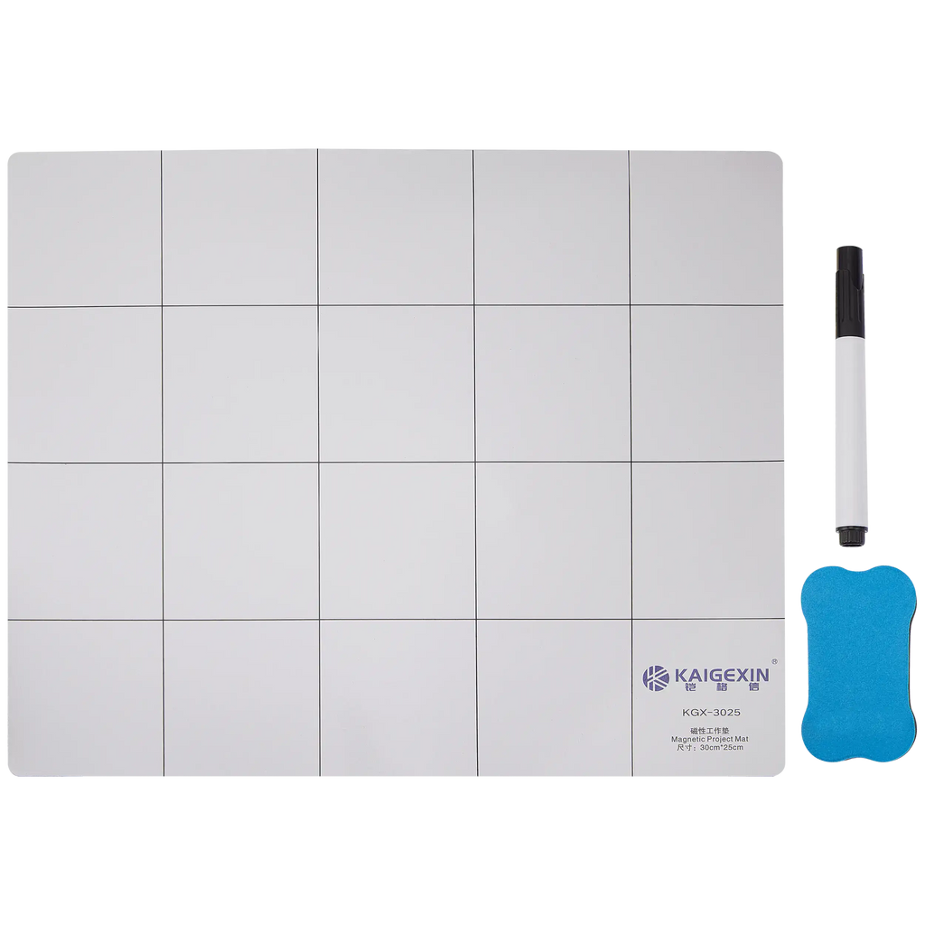 Magnetic Project Mat with Pen, 30x25 cm