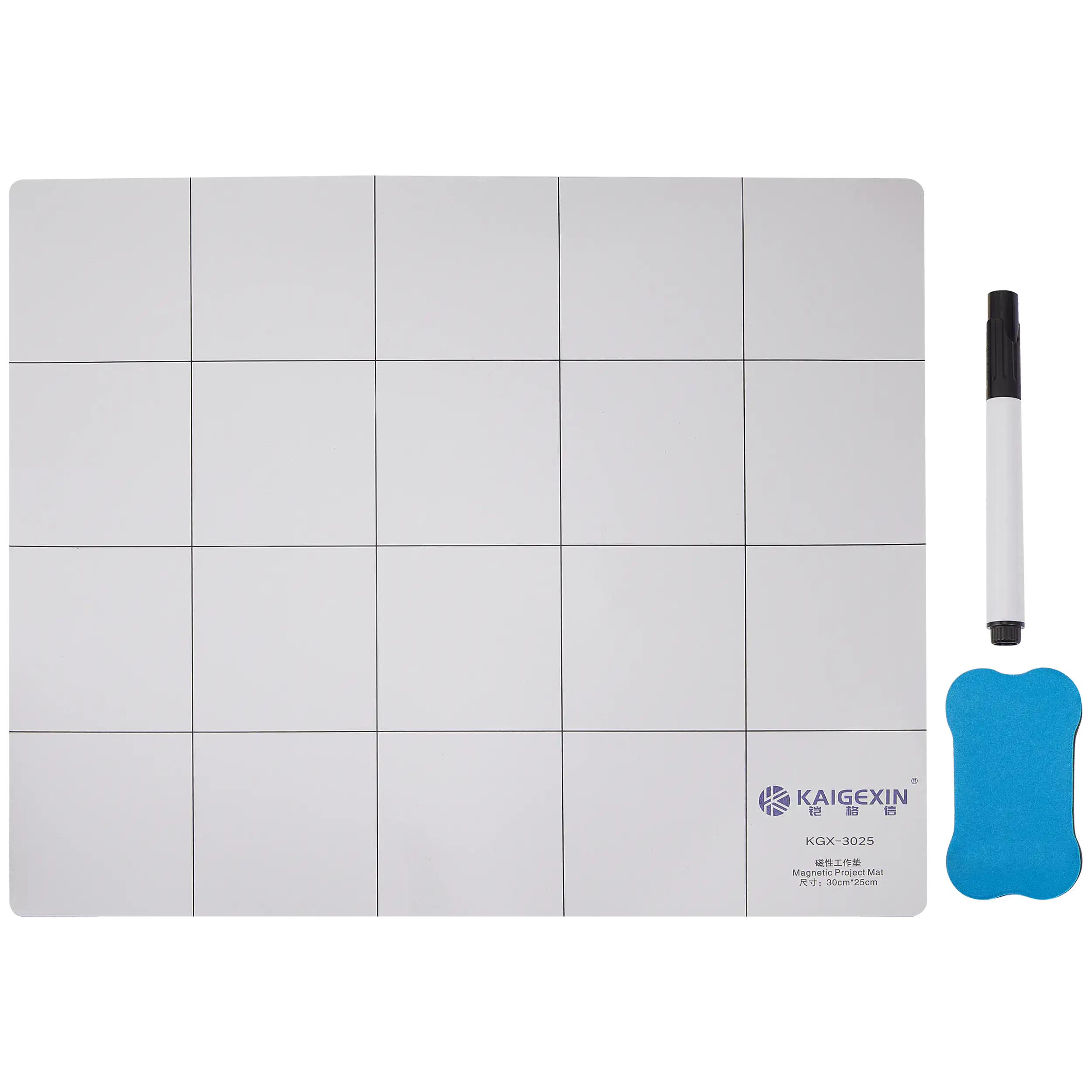 Magnetic Project Mat with Pen, 30x25 cm