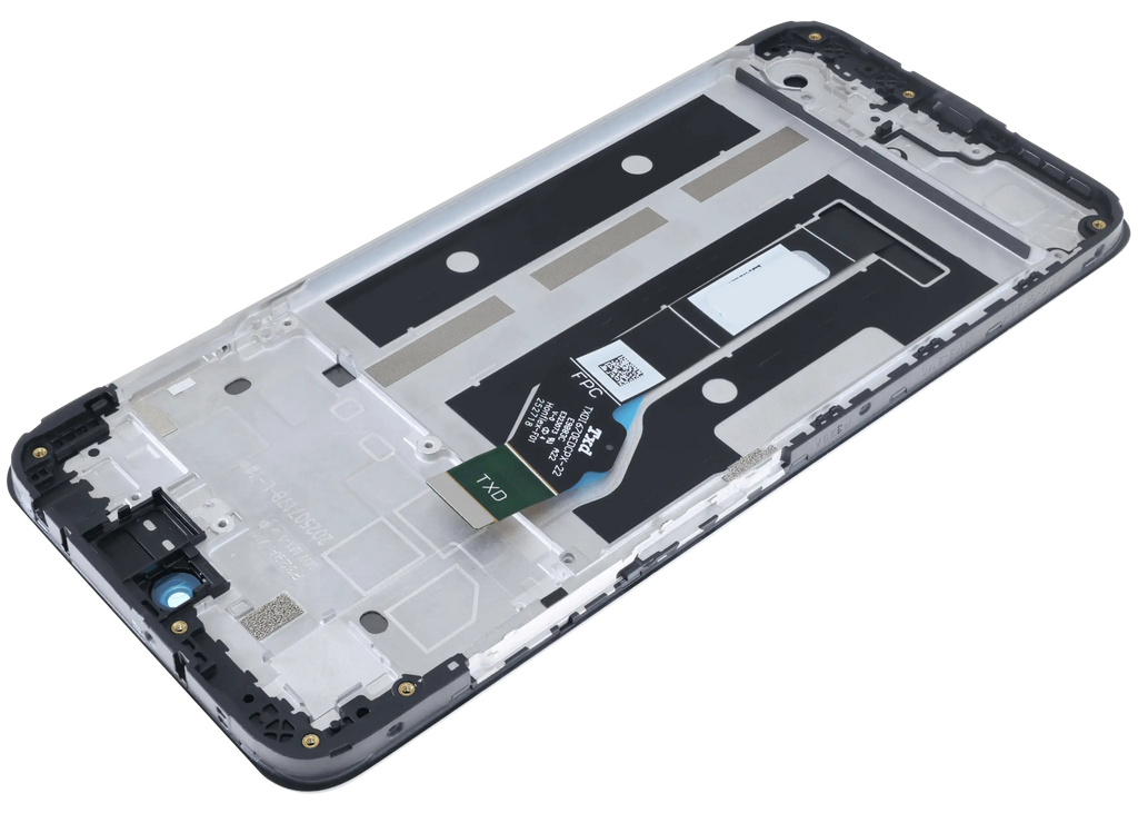 LCD-Display mit Rahmen für Motorola Moto G05 (XT2523 /2025) (Original OEM) (Alle Farben)