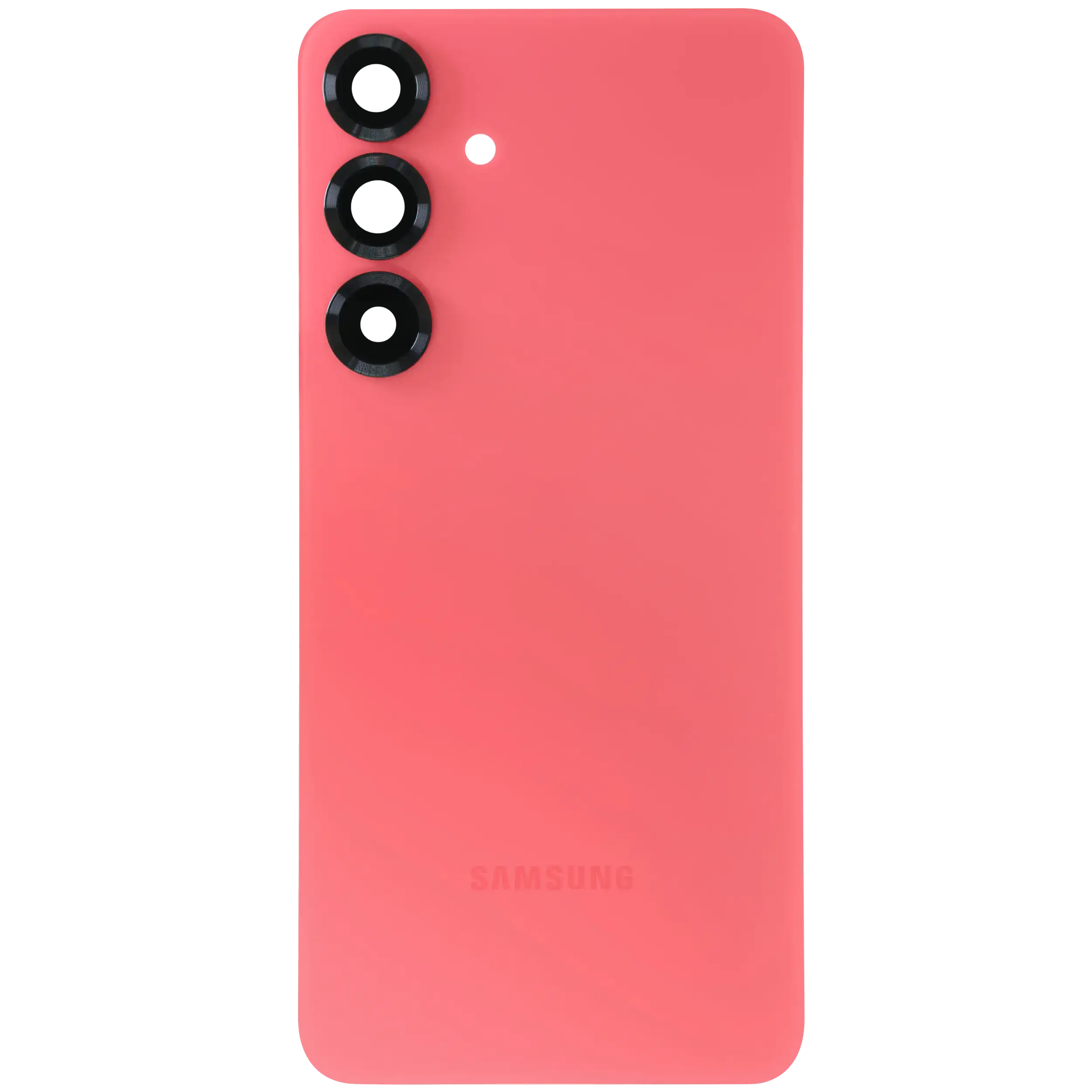 Back Cover with Camera Lens for Samsung Galaxy S25 Plus 5G (Service Pack) (Coral Red)