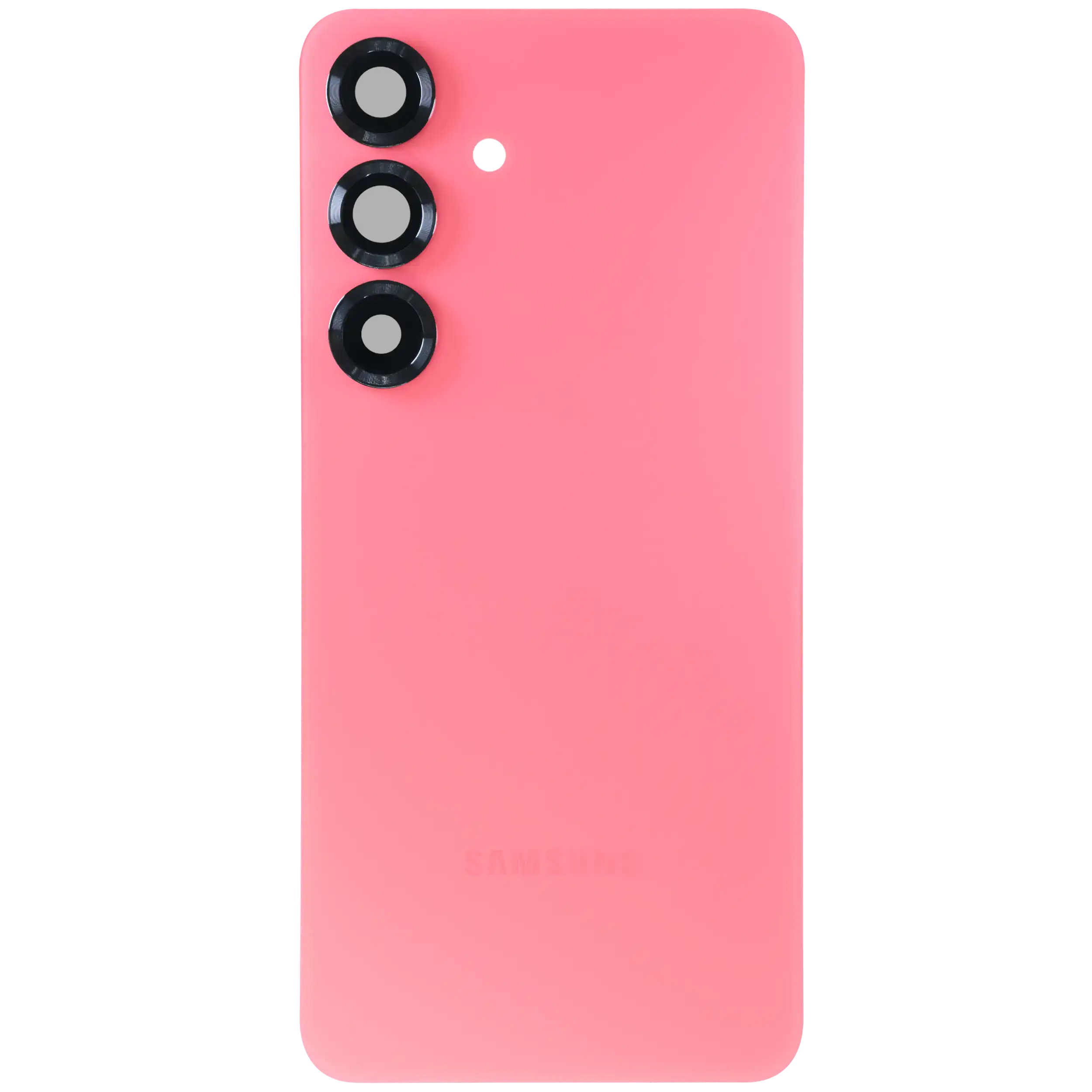 Back cover with camera lens for Samsung Galaxy S25 5G (Service Pack) (Coral Red)