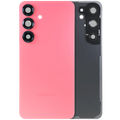 Back cover with camera lens for Samsung Galaxy S25 5G (Service Pack) (Coral Red)