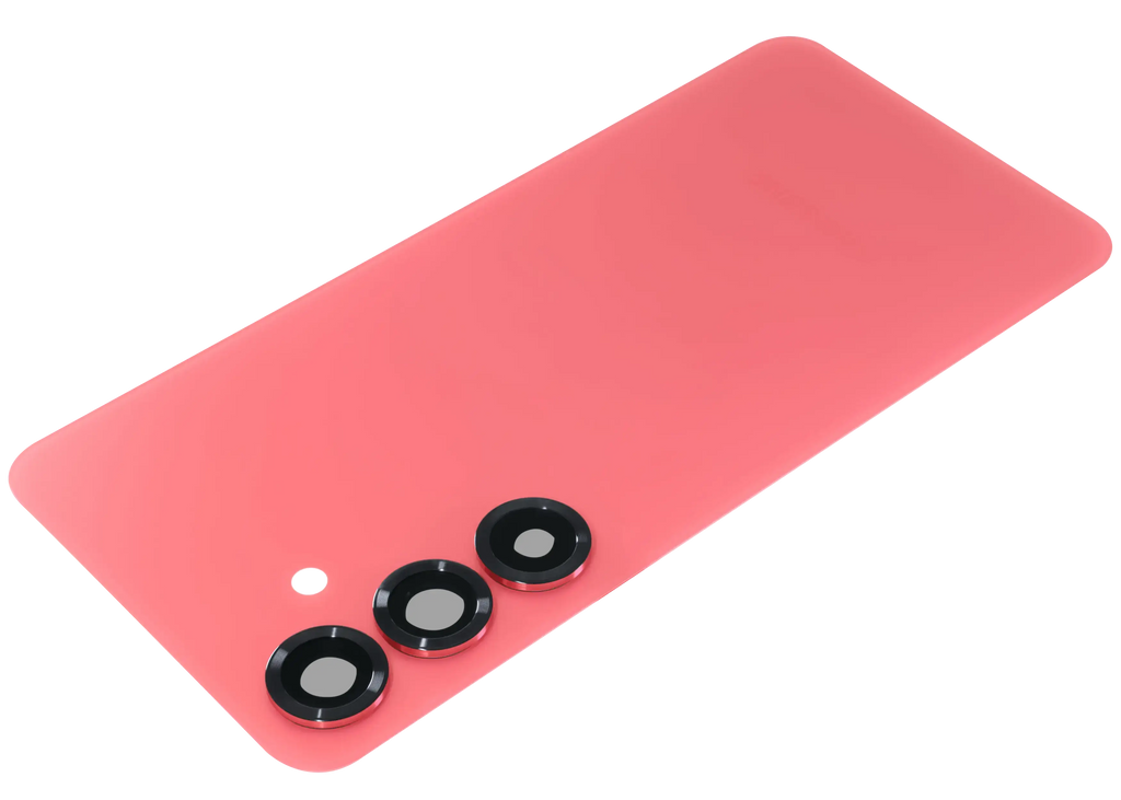 Back cover with camera lens for Samsung Galaxy S25 5G (Service Pack) (Coral Red)