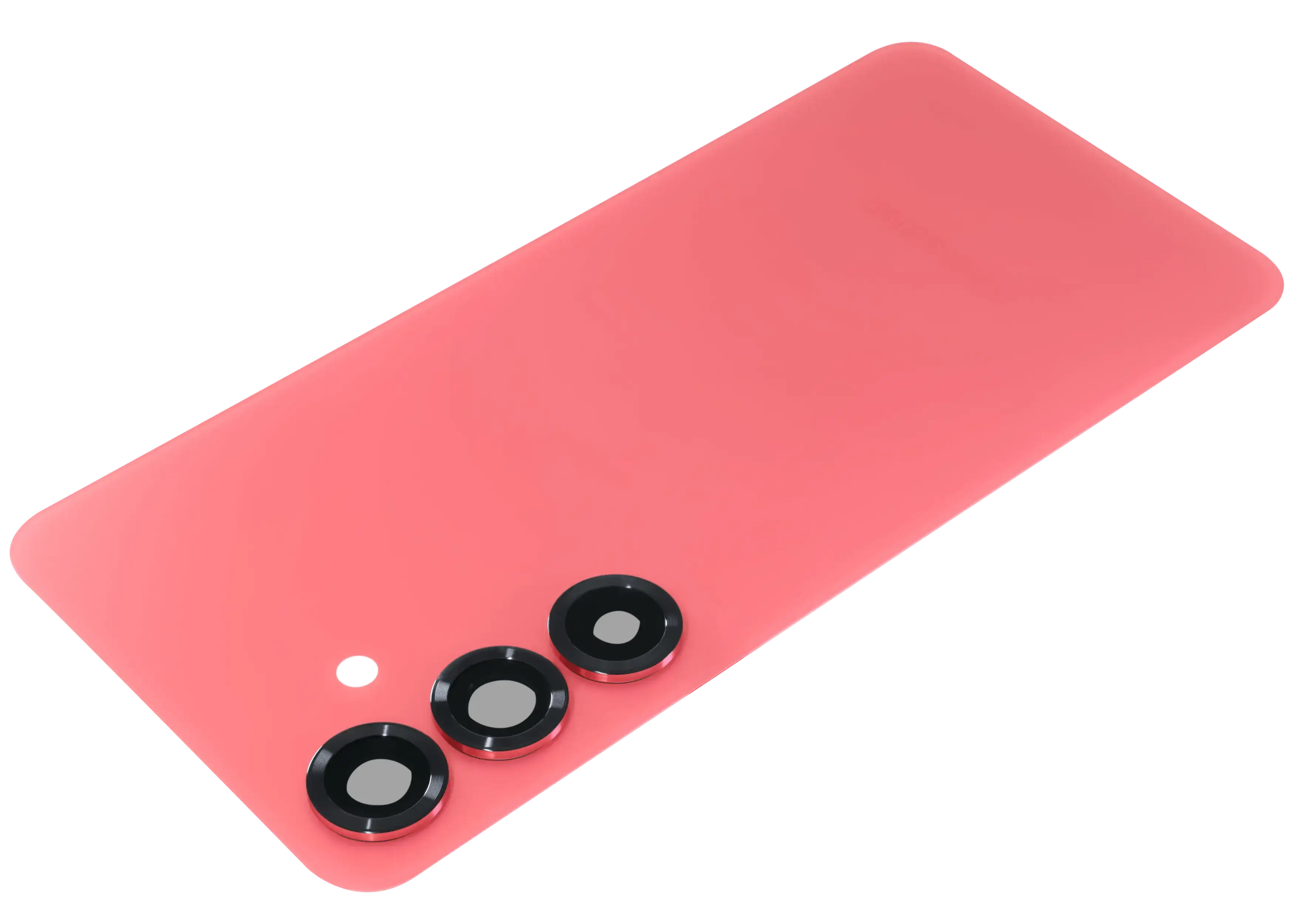 Back cover with camera lens for Samsung Galaxy S25 5G (Service Pack) (Coral Red)