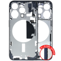 Midframe/Rahmen mit Kleinteilen für iPhone 15 Pro (OEM Qualität C) (Blau Titaniu