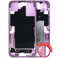 Midframe/Rahmen mit Kleinteilen für iPhone 16 Plus, Pink, OEM Pull B