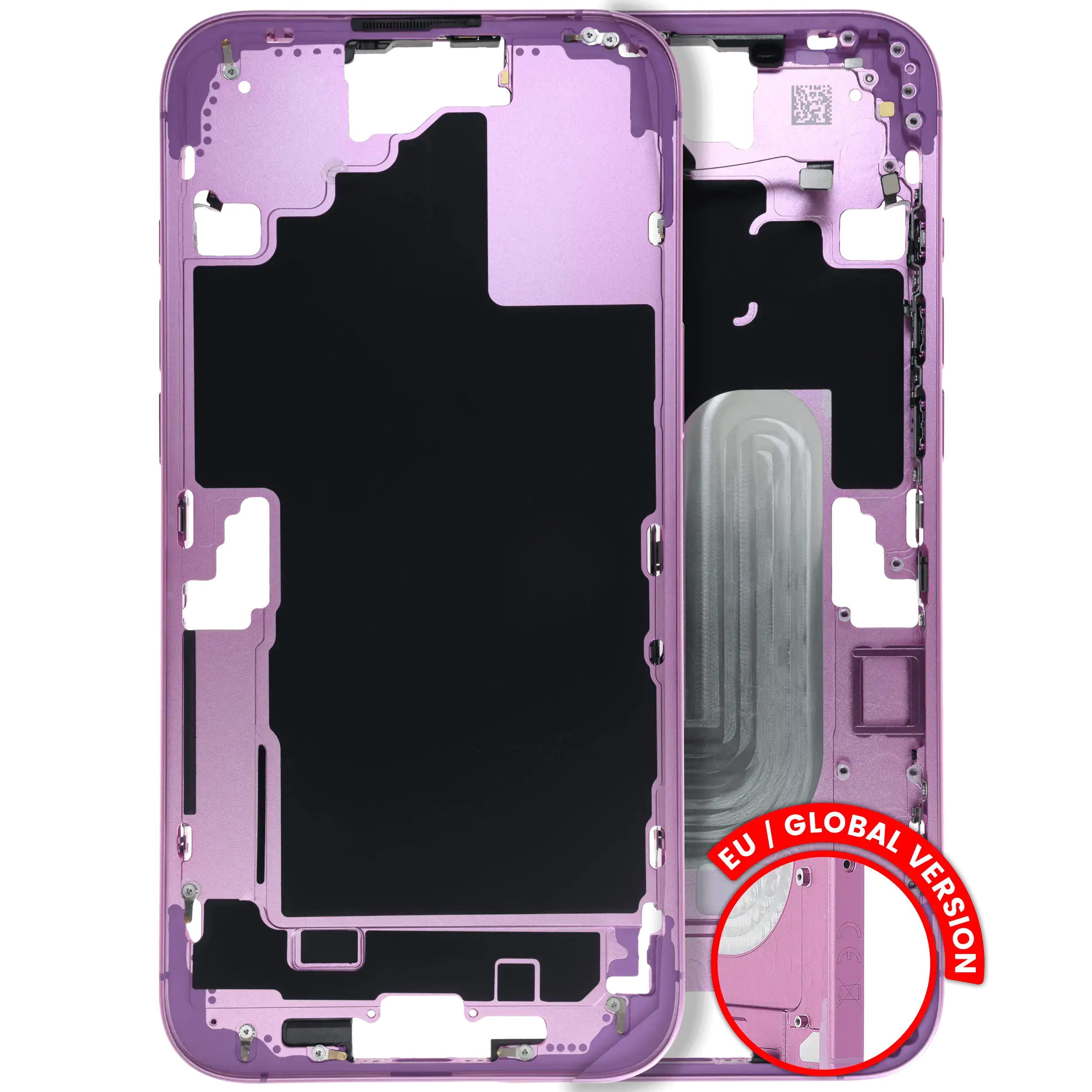 Original Apple-Ausbau B gebraucht – iPhone 16 Plus EU / Rahmen Rosa