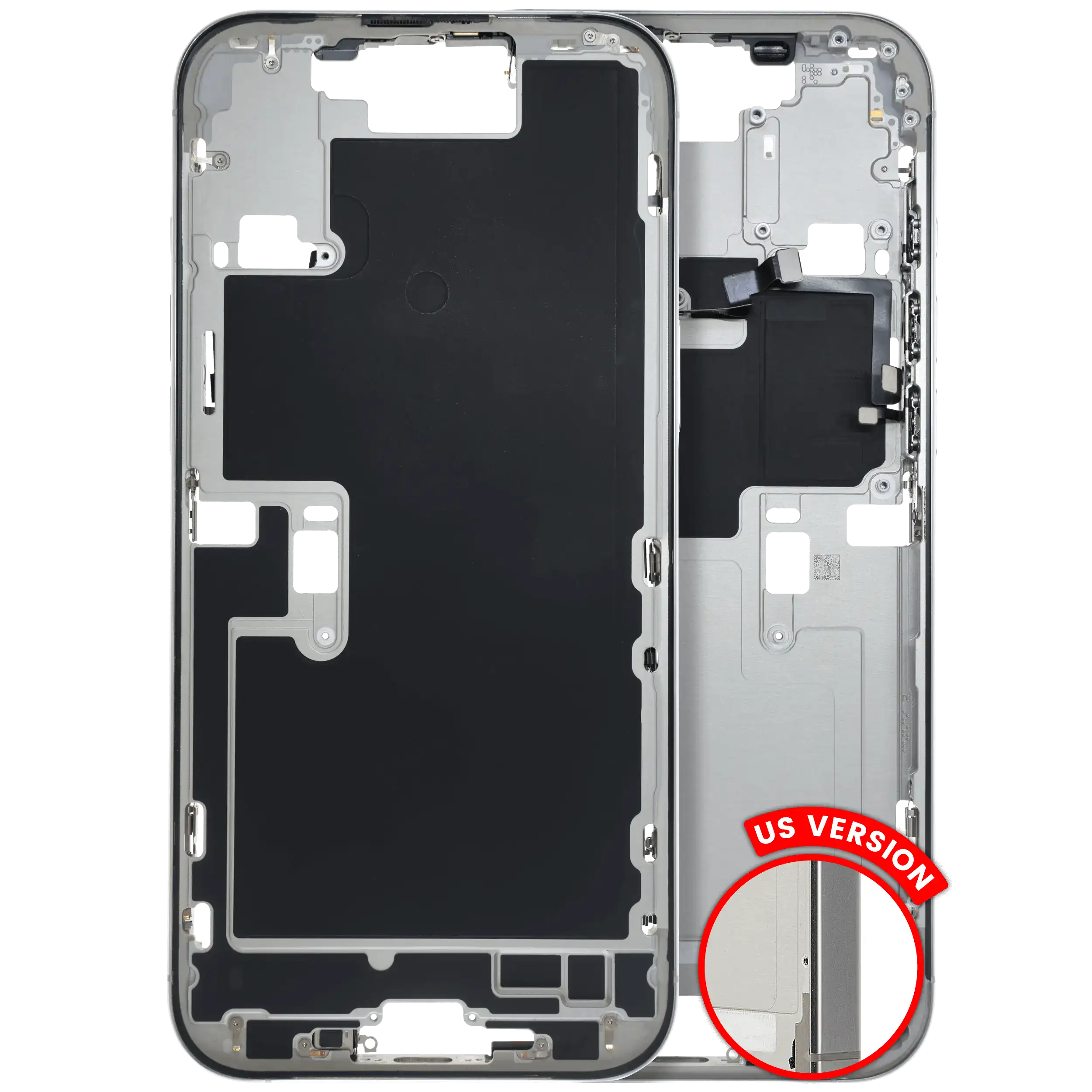 Original Apple-Ausbau C gebraucht – iPhone 16 Pro Max US Version Rahmen Weiß