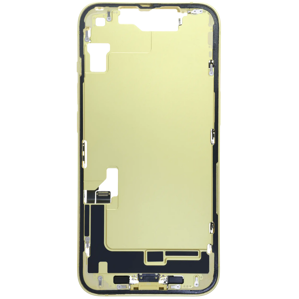 Original Apple-Ausbau A gebraucht – iPhone 14 EU / Global Version Rahmen Gelb