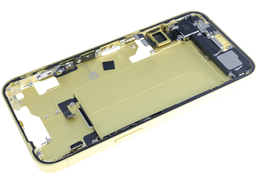 Original Apple-Ausbau A gebraucht – iPhone 14 EU / Global Version Rahmen Gelb
