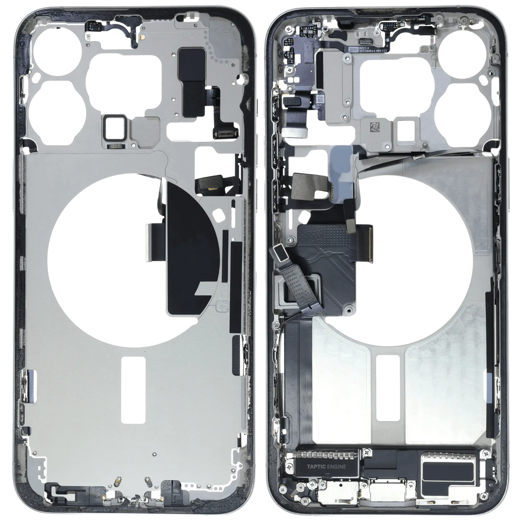 Original Apple-Ausbau A gebraucht – iPhone 15 Pro Max EU / Rahmen Weiß