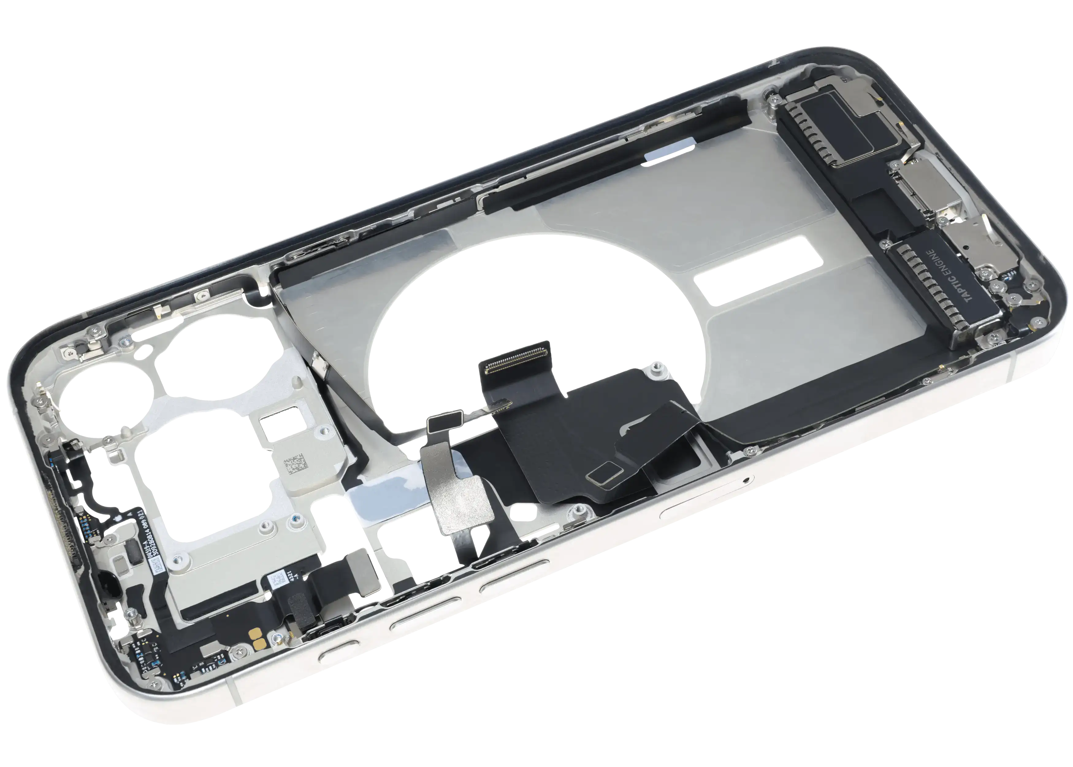 Original Apple-Ausbau A gebraucht – iPhone 15 Pro Max EU / Rahmen Weiß